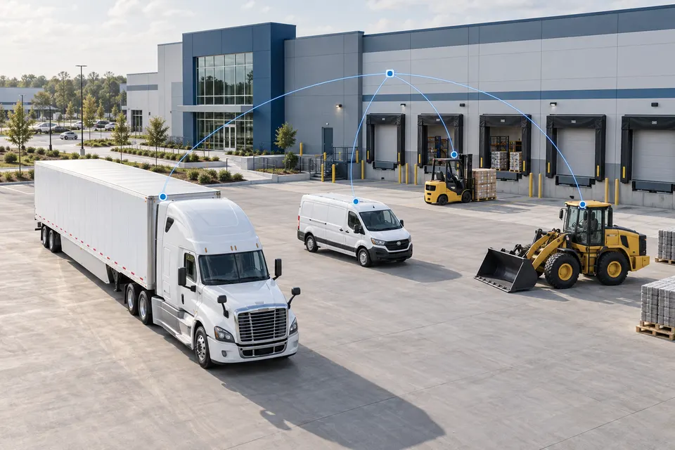 Fleet telematics deployment across trucks, trailers and commercial equipment
