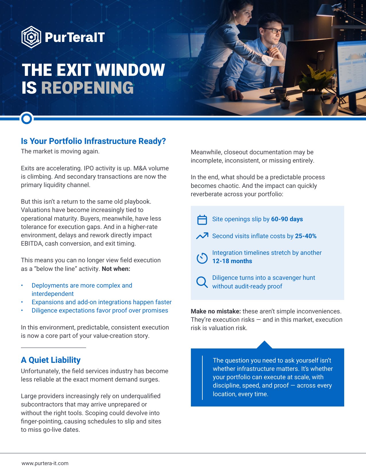 The Exit Window Is Reopening